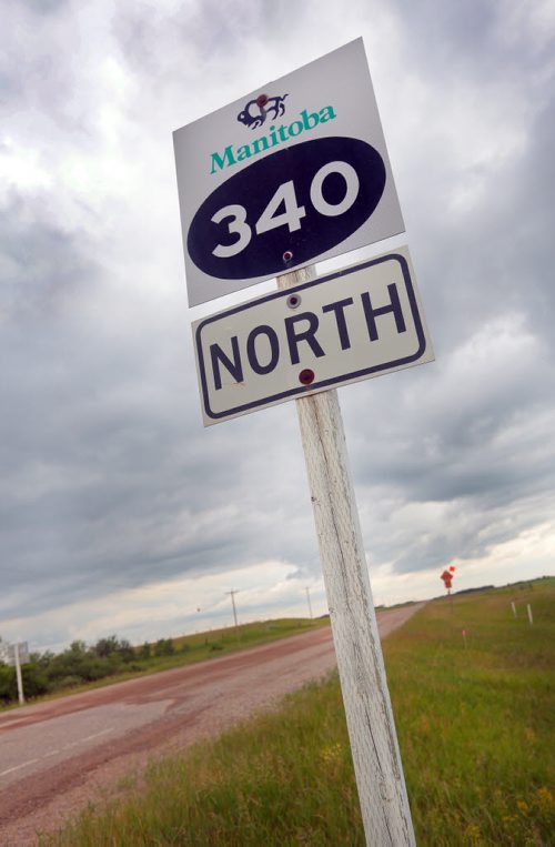 Brandon Sun The provincial government announced the paving of PTH 340, between CFB Shilo and PTH 453, on Tuesday. FOR JILLIAN (Bruce Bumstead/Brandon Sun)