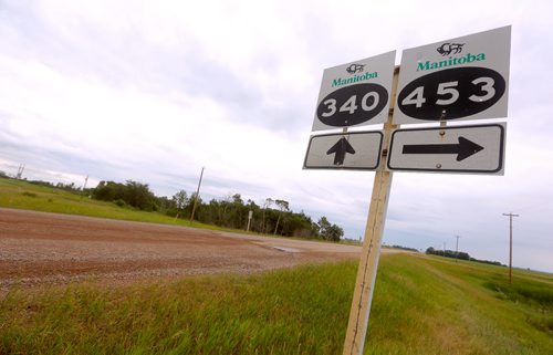 Brandon Sun The provincial government announced the paving of PTH 340, between CFB Shilo and PTH 453, on Tuesday. FOR JILLIAN (Bruce Bumstead/Brandon Sun)