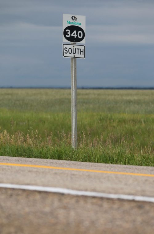 Brandon Sun The provincial government announced the paving of PTH 340, between CFB Shilo and PTH 453, on Tuesday. FOR JILLIAN (Bruce Bumstead/Brandon Sun)