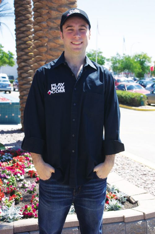 Canstar Community News July 13, 2013 - Transcona poker player Dylan Ellis is shown outside the Club Regent Casino. Ellis recently played in the World Series of Poker in Las Vegas. (DAN FALLOON/CANSTAR COMMUNITY NEWS)