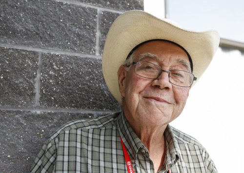 Charles 'Chas' Covernton has been a member of the Manitoba Stampede and Exhibition since its inception 50 years ago. Friday, July 19, 2013. (OLIVER SACHGAU) (JESSICA BURTNICK/WINNIPEG FREE PRESS)