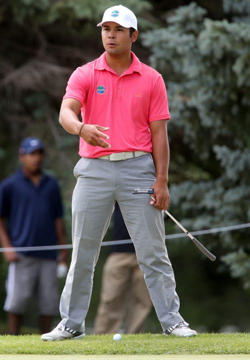 Carlos Sainz Jr. during the third round of the Players Cup at the Pine Ridge Golf Club, Saturday, July 20, 2013. (TREVOR HAGAN/WINNIPEG FREE PRESS)