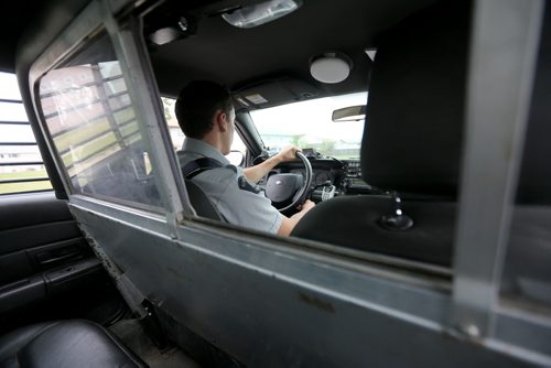 Ride along with RCMP Special Const. Kyle Boisvert, in Thompson, Tuesday, July 23, 2013. (TREVOR HAGAN/WINNIPEG FREE PRESS)