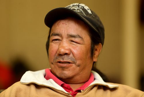 Thompson Homeless Shelter client, John George, Monday, July 22, 2013. (TREVOR HAGAN/WINNIPEG FREE PRESS)