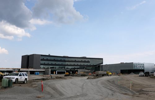 Construction on the University College of the North (UCN), in Thompson, Monday, July 22, 2013. (TREVOR HAGAN/WINNIPEG FREE PRESS)