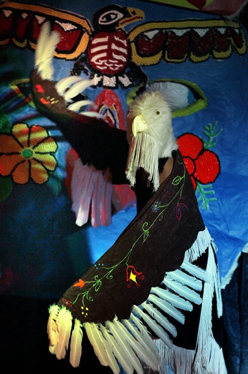 August 4, 2013 - 130804  -  Performers in the Indigenous Mardi Gras Pavilion Sunday, August 4, 2013. John Woods / Winnipeg Free Press