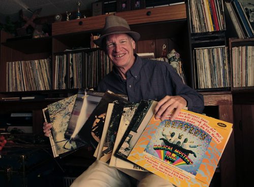 Peter Jordan with some of his Beatles and McCartney albums is his record collection. . NOTE. His favourite song is on the  Sgt. Pepper's Lonely Hearts Club Band record but the record could not  be found.  For Dave Sanderson story  timed for the McCartney show; asked prominent Winnipeggers what their fave McCartney or Beatles track is all-time.   Wayne Glowacki / Winnipeg Free Press Aug. 6  2013
