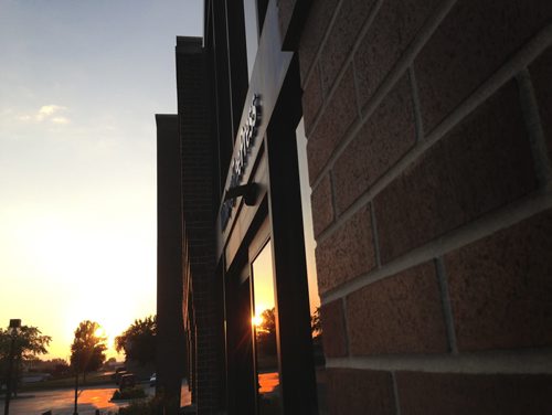 Outside photo of the Winnipeg Free Press building at 1355 Mountain Ave. WInnipeg. Ruth Bonneville/Winnipeg Free Press Aug 14, 2013