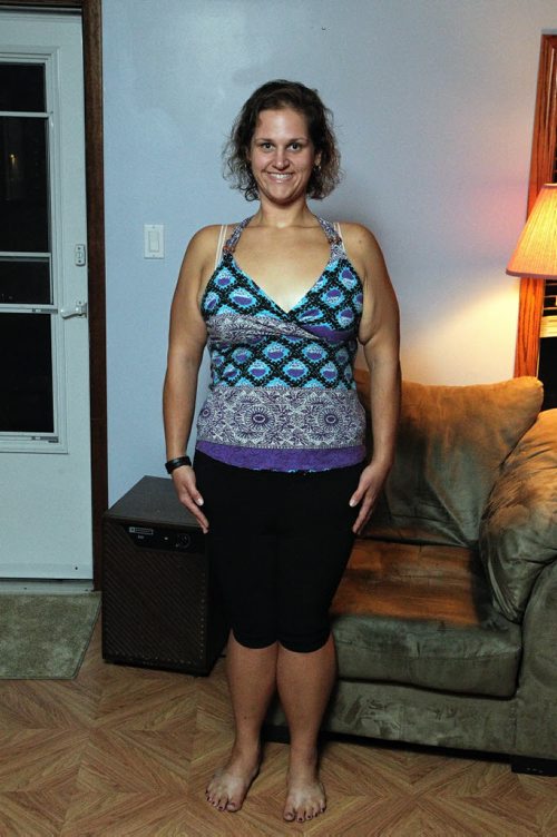 Tammy Ducharme, a weight loss blogger who has lost 130 pounds. 130815 - August 15, 2013 Mike Deal / Winnipeg Free Press
