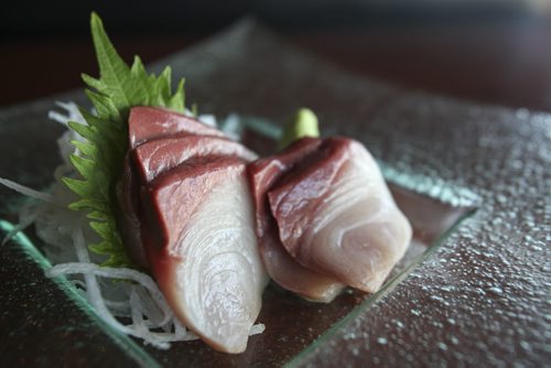 (Dish: Hamachi sashimi) Edward Lam is the head chef and co-owner of Yujiro Japanese Restaurant located at 1822 Grant Ave. in Winnipeg. He describes his cuisine as traditional for the most part. Tuesday, August 20, 2013. (JESSICA BURTNICK/WINNIPEG FREE PRESS)