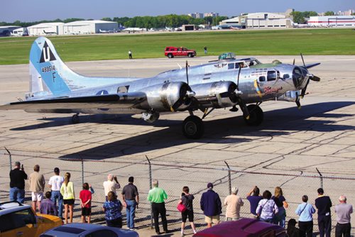 Canstar Community News The Boeing B-17 Bomber -- nicknamed the 'Flying Fortress' -- landed in Winnipeg at the Western Canada Aviation Museum on Aug. 12 for a week-long visit. Legendary for its ability to stay in the air after taking a brutal beating, the B-17 is an aircraft credited with helping the Allies to victory in the Second World War. JORDAN THOMPSON/CANSTAR COMMUNITY NEWS