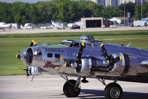 Canstar Community News The Boeing B-17 Bomber -- nicknamed the 'Flying Fortress' -- landed in Winnipeg at the Western Canada Aviation Museum on Aug. 12 for a week-long visit. Legendary for its ability to stay in the air after taking a brutal beating, the B-17 is an aircraft credited with helping the Allies to victory in the Second World War. JORDAN THOMPSON/CANSTAR COMMUNITY NEWS