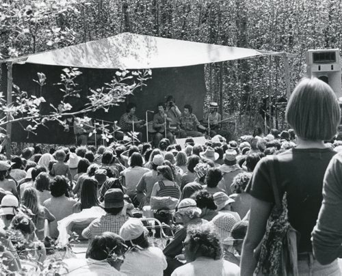 40 years of Folk Fest -- The Winnipeg Folk Festival in 1983. (WINNIPEG FREE PRESS ARCHIVES) winnipeg folk festival. fparchives