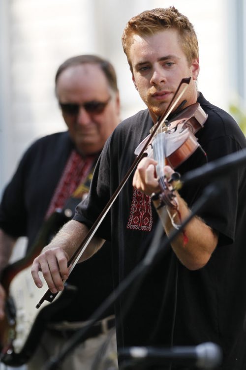 August 25, 2013 - 130825  -  Performers at the Cooks Creek Heritage Day Sunday, August 25, 2013. John Woods / Winnipeg Free Press