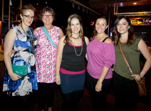 JOHN JOHNSTON / WINNIPEG FREE PRESS  Social Page for August 31st, 2013 Eighties Party Äì Canad Inns Transcona  (L-R) Julie Kentner, Misty Brimley, Michelle Davidson, Courtnee Scobie, Brittany Scobie