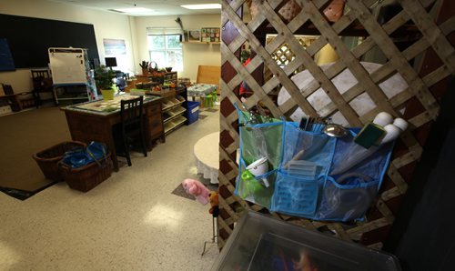 A typical grade 1/2 classromm at Constable Edward Finney School where lack of space for "portables" has left the school renovating a music room into another Grade 1/2 class See Nick Martin Caption re: Back to School......September 4, 2013 - (Phil Hossack / Winnipeg Free Press)
