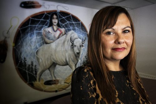 Cora Morgan, exec director of Onashewawin, an aboriginal restorative justice agency. 130910 - September 10, 2013 Mike Deal / Winnipeg Free Press