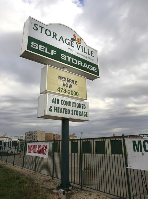 StorageVille on Waverley St., theyre building a new two-storey storage facility to meet the growing demand for storage space.Finance. Murray McNeill story.Wayne Glowacki / Winnipeg Free Press Sept. 11 2013