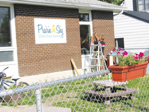 Canstar Community News Aug. 27, 2013 - Renovations are underway at Elie's Paririe Sky Child Care Centre as new windows are installed. (ANDREA GEARY/CANSTAR COMMUNITY NEWS)