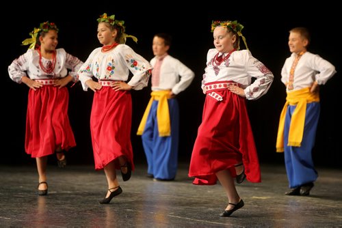 Ukrainian dancers perform in Rainbow Stage during a free festival, Sunday, September 15, 2013. (TREVOR HAGAN/WINNIPEG FREE PRESS)