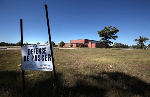 Kapyong Barracks.....Named after a battle in Korea fought by the Canadian PPCLI, the regiment's former barracks lay mouldering along Kenaston and Taylor Monday afternoon.....See story. September 16, 2013 - (Phil Hossack / Winnipeg Free Press)
