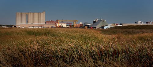 Land surrounding the old Sugar Beet Factory between Pembina Highway and Waverley along Bishop Grandin.....See story. September 16, 2013 - (Phil Hossack / Winnipeg Free Press)
