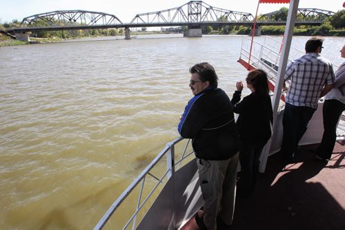 The Paddlewheel Queen cruised the Red River for the last time this year. 130922 September 22, 2013 MIKE DEAL / WINNIPEG FREE PRESS