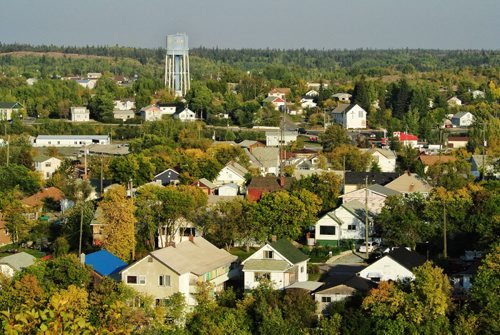 The city of Flin Flon is a mining city, named after a science fiction literary character and has a population of around 6,000. 130923 September 23, 2013 MIKE DEAL / WINNIPEG FREE PRESS