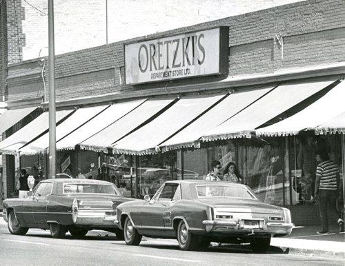 Oretzki's department store, selkirk avenue, 1977  Winnipeg Free Press