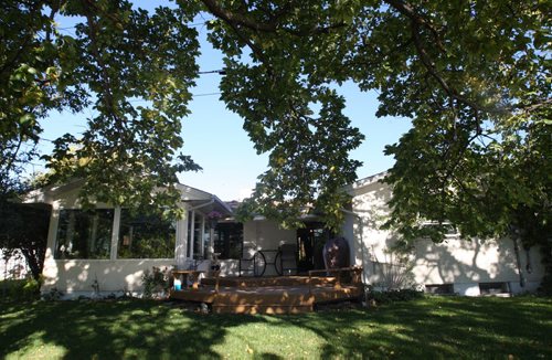 2450 Assiniboine Cres- Outside view- back of home-see Todd Lewys story- Oct 01, 2013   (JOE BRYKSA / WINNIPEG FREE PRESS)