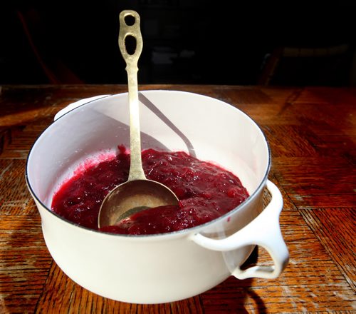 Food Front, Classic Cranberry Sauce....See Alison Gilmore's story. Oct 7, 2013 - (Phil Hossack / Winnipeg Free Press)