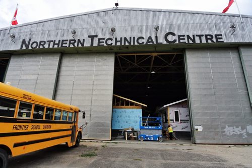The Northern Technical Centre on the campus of the Frontier Collegiate Institute in Cranberry Portage, Manitoba. 130917 - September 17, 2013 MIKE DEAL / WINNIPEG FREE PRESS