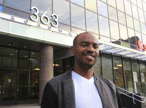 Maki Hassan Ahmed, from Somalia  has a refugee hearing Thursday at 363 Broadway. Carol Sanders story. Wayne Glowacki / Winnipeg Free Press Oct. 10 2013