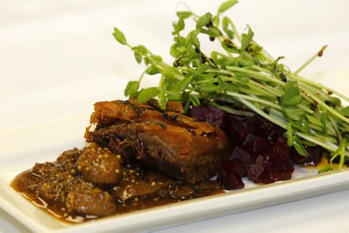 Chew Restaurant at 532 Waterloo. Dishes: Pork Belly, Seared Scallops, and Roasted Mushrooms w/Frisee Greens. BORIS MINKEVICH / WINNIPEG FREE PRESS Oct. 15, 2013