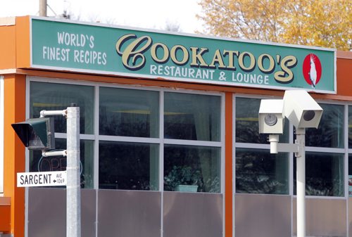 Sunday Xtra story on best pun-named businesses around town. Cookatoo's, 1069 Sargent Ave. BORIS MINKEVICH / WINNIPEG FREE PRESS Oct. 15, 2013