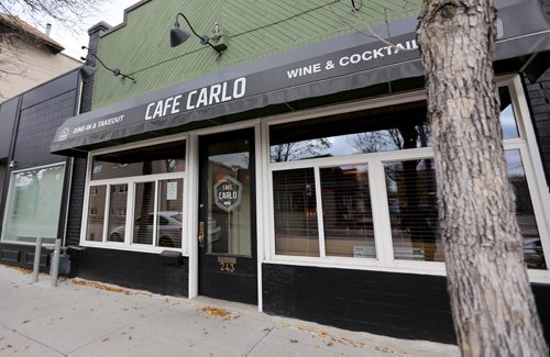 Cafe Carlo, Monday, October 21, 2013. (TREVOR HAGAN/WINNIPEG FREE PRESS) - restaurant review