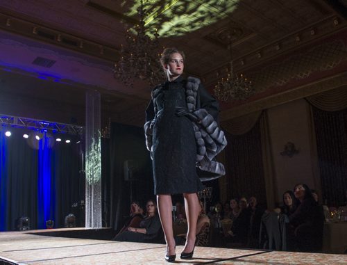 131023 Winnipeg - DAVID LIPNOWSKI / WINNIPEG FREE PRESS (October 23, 2013)  Holt Renfrew held a fashion show along with the ChildrenÄôs Hospital Guild of Manitoba on Wednesday night at the Fort Garry Hotel.  For the Threads page of the Nov. 2 edition of 49.8.