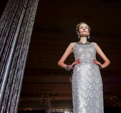 131023 Winnipeg - DAVID LIPNOWSKI / WINNIPEG FREE PRESS (October 23, 2013)  Holt Renfrew held a fashion show along with the ChildrenÄôs Hospital Guild of Manitoba on Wednesday night at the Fort Garry Hotel.  For the Threads page of the Nov. 2 edition of 49.8.