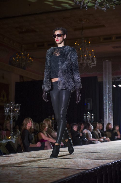 131023 Winnipeg - DAVID LIPNOWSKI / WINNIPEG FREE PRESS (October 23, 2013)  Holt Renfrew held a fashion show along with the ChildrenÄôs Hospital Guild of Manitoba on Wednesday night at the Fort Garry Hotel.  For the Threads page of the Nov. 2 edition of 49.8.