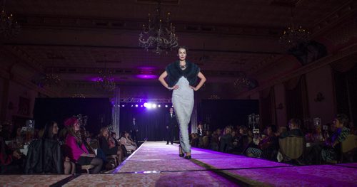 131023 Winnipeg - DAVID LIPNOWSKI / WINNIPEG FREE PRESS (October 23, 2013)  Holt Renfrew held a fashion show along with the ChildrenÄôs Hospital Guild of Manitoba on Wednesday night at the Fort Garry Hotel.  For the Threads page of the Nov. 2 edition of 49.8.