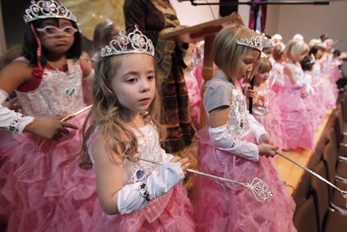 October 27, 2013 - 131027  -   Sixty young girls, some battling life-threatening illnesses, including six from the Childrens Wish Foundation, were crowned Princess for a Day as part of a unique fundraising event for the Childrens Wish Foundation at Canadian Mennonite University Sunday, October 27, 2013. John Woods / Winnipeg Free Press