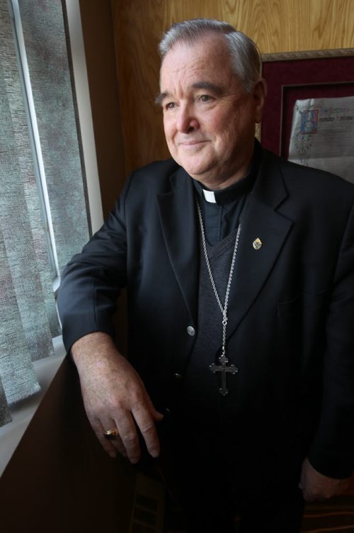 Bishop Richard Gagnon of Victoria appointed next archbishop of Winnipeg-See Brenda Suderman story- Oct 29, 2013   (JOE BRYKSA / WINNIPEG FREE PRESS)