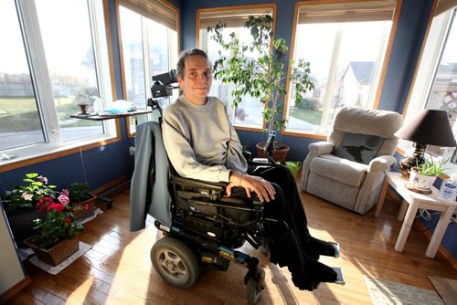 Victor Perrin,  a former school principal who has ALS is very happy about the discovery of a new treatment for ALS  discovered by Dr. Hicks, and his team of researcher in Winnipeg.  SeeLarry Kusch story.  October 31,,  2013 Ruth Bonneville / Winnipeg Free Press