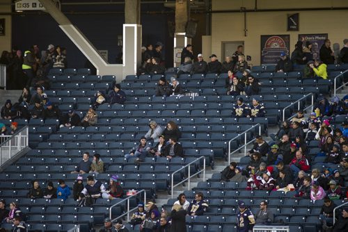 131102 Winnipeg - DAVID LIPNOWSKI / WINNIPEG FREE PRESS (November 02, 2013)  Empty seats at the The Winnipeg Blue Bombers VS. Hamilton Tiger-Cats game, Saturday afternoon at Investors Group Field.
