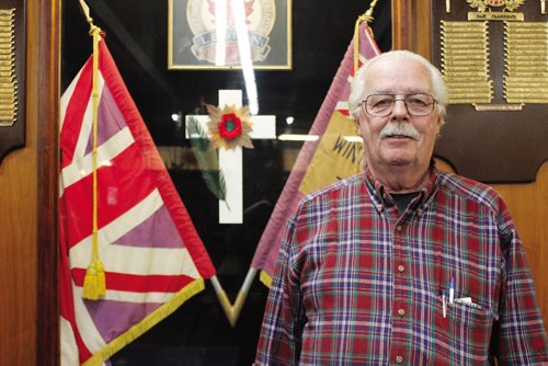 Canstar Community News Nov. 6, 2013 -- William Douglas was the former president of the Royal Canadian Legion at 626 Sargent Ave. The legion was the first branch ever built in Canada.