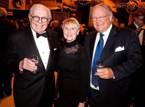 JOHN JOHNSTON / WINNIPEG FREE PRESS  Social Page for November 9th, 2013 Out of the Blue Äì Western Canadian Aviation Museum Fundraiser  The Western Canadian Aviation Museum held their annual fundraising gala under the legendary wings of some of the finest examples of Canadian aviation history in Canada. (L- R) John F. (Jack) Fraser, Shirley Render, Richard Andison