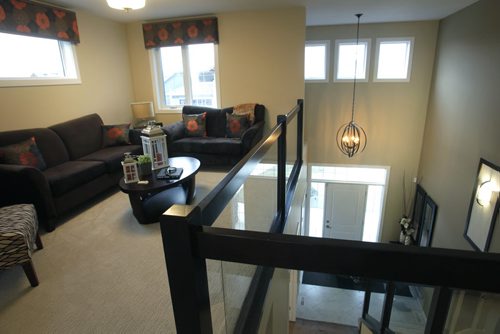 Homes.  The second floor view at 175 Lake Bend Road, a Kensington Homes show home. The sales rep. is Sabie Brar. Todd Lewys story   Wayne Glowacki / Winnipeg Free Press Nov. 14. 2013
