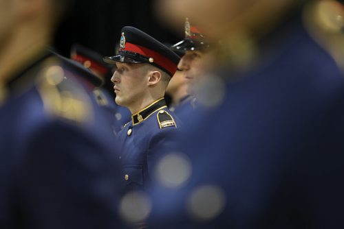 GRADUATION OF WINNIPEG POLICE SERVICE RECRUIT CLASS #154 took place  at the Winnipeg Convention Centre Friday afternoon  consisting of  38 male and 4 female members. November 15, 2013 Ruth Bonneville / Winnipeg Free Press