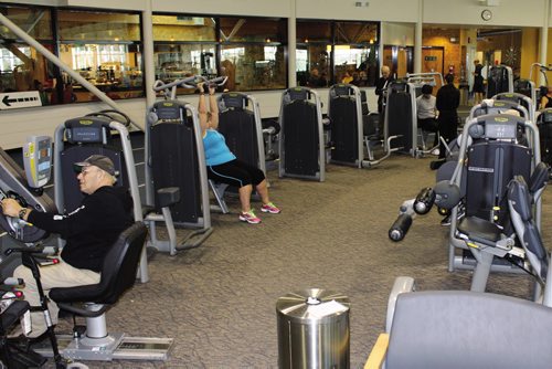 Canstar Community News Wellness Institute medical fitness facility at Seven Oaks General Hospital.
