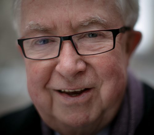 Former Prime Minister Joe Clark is in Winnipeg on a book tour for his new book. How We Lead: Canada in a Century of Change. 131120 - Wednesday, November 20, 2013 - (Melissa Tait / Winnipeg Free Press)